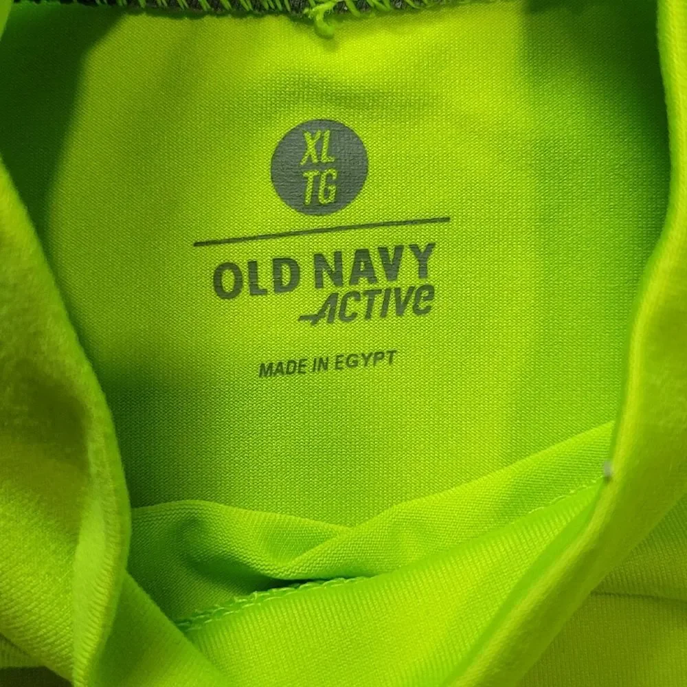 Old Navy active boys XL green longsleeve athletic top